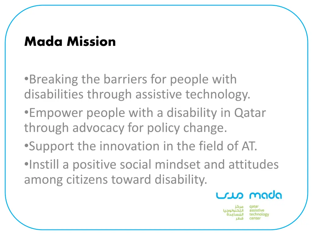 mada mission