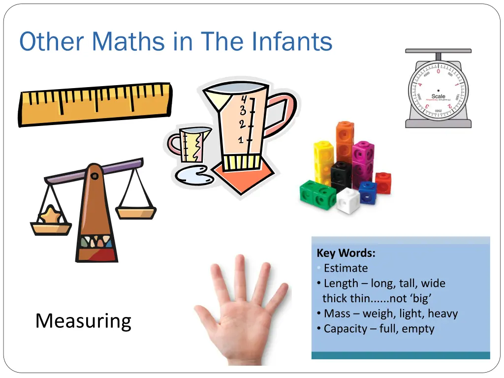 other maths in the infants 2