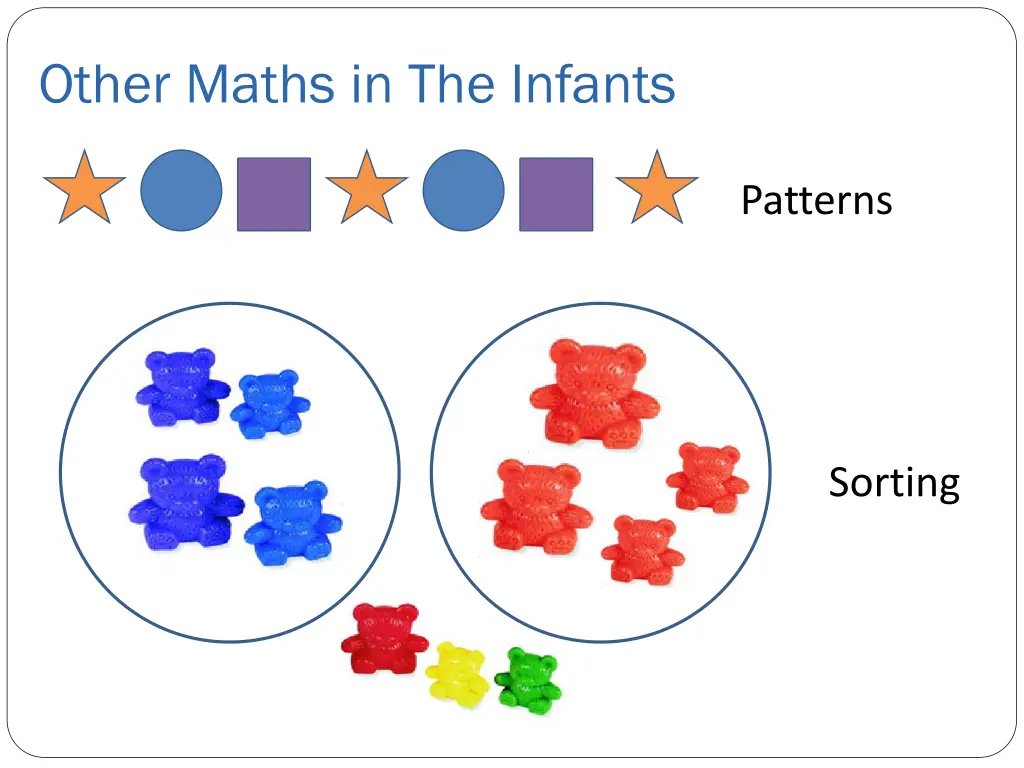 other maths in the infants