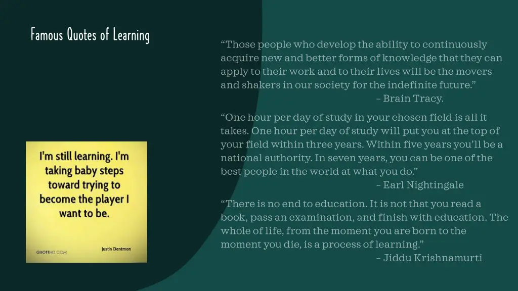 famous quotes of learning 1