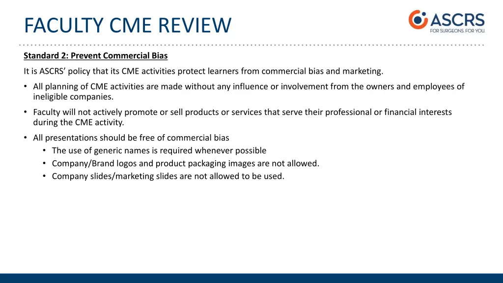 faculty cme review 4