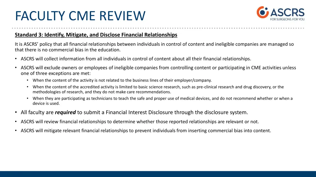 faculty cme review 5