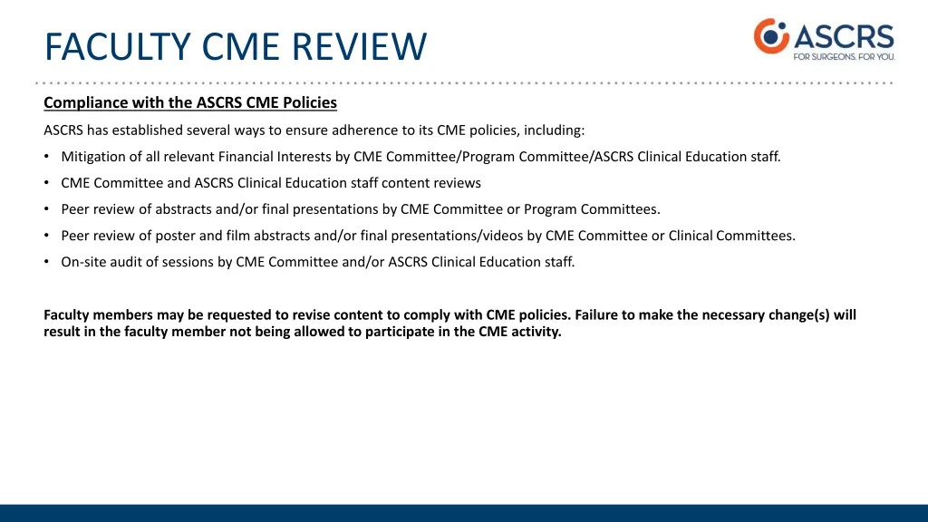 faculty cme review 8