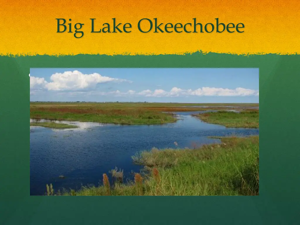 big lake okeechobee