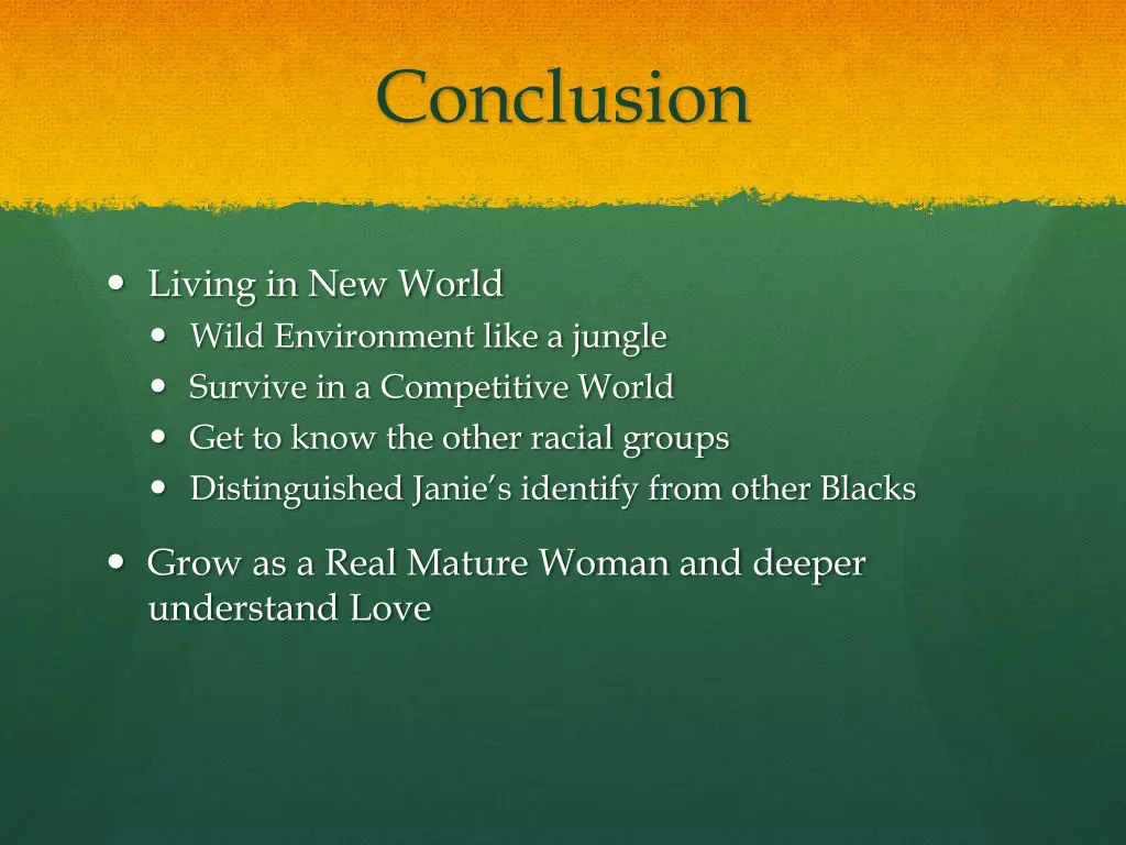 conclusion