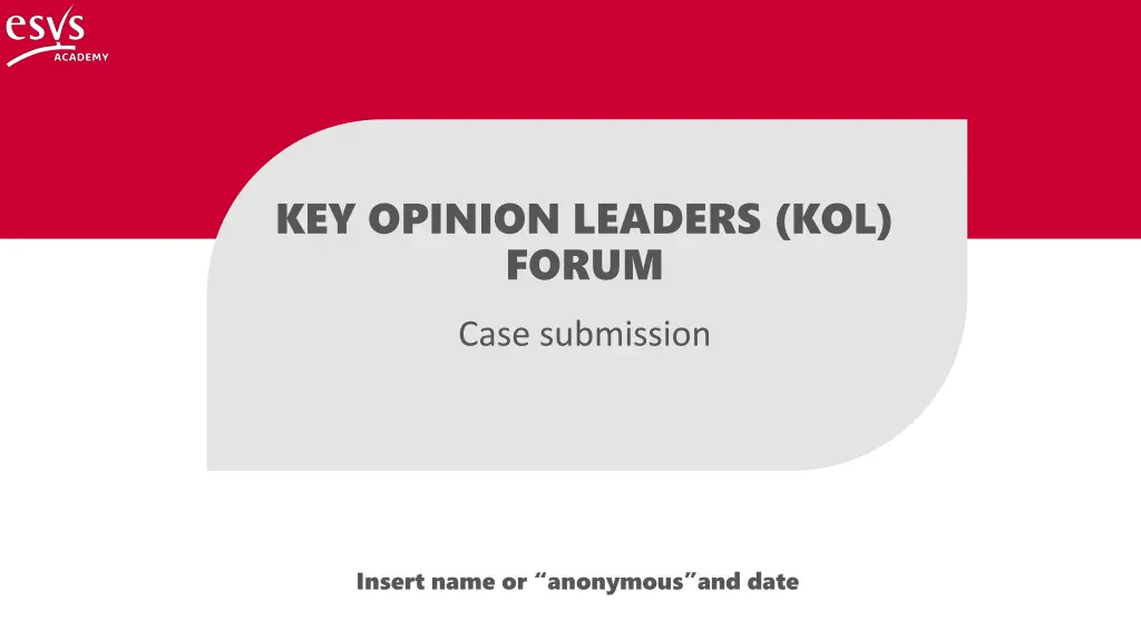 key opinion leaders kol forum