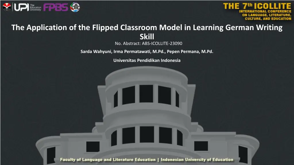 the application of the flipped classroom model