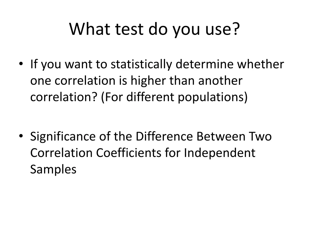 what test do you use 12