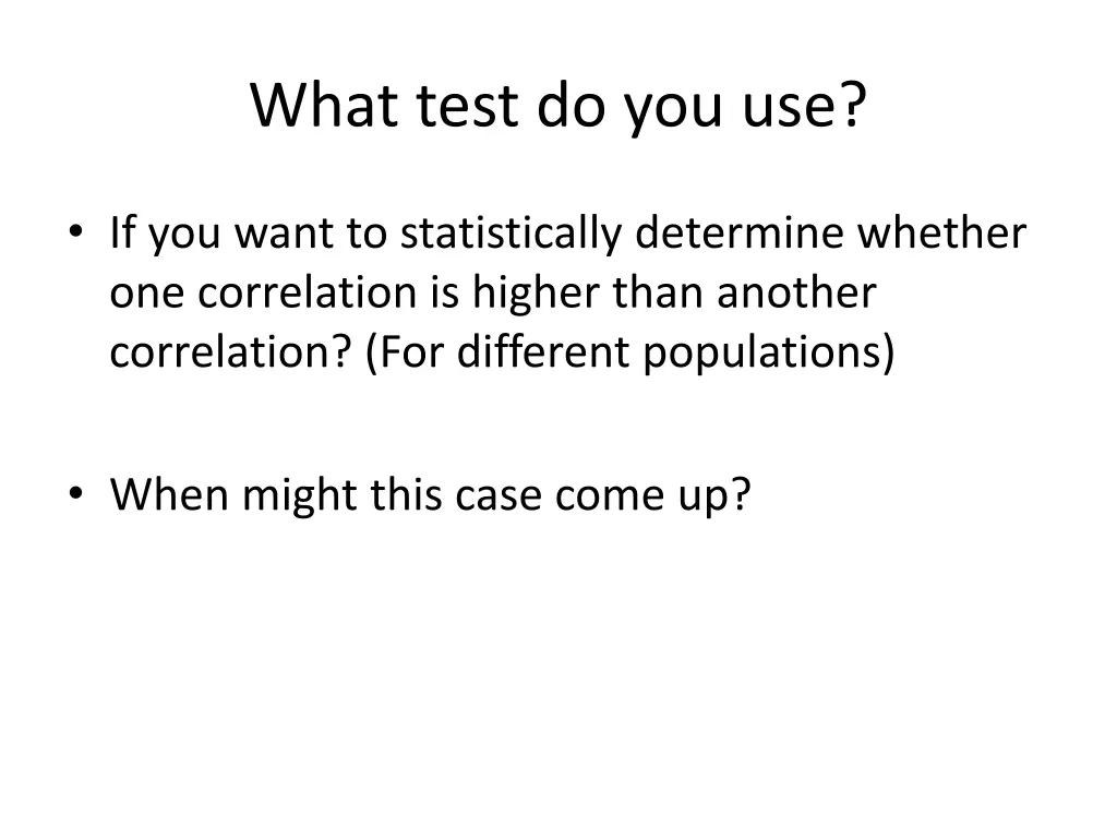 what test do you use 13