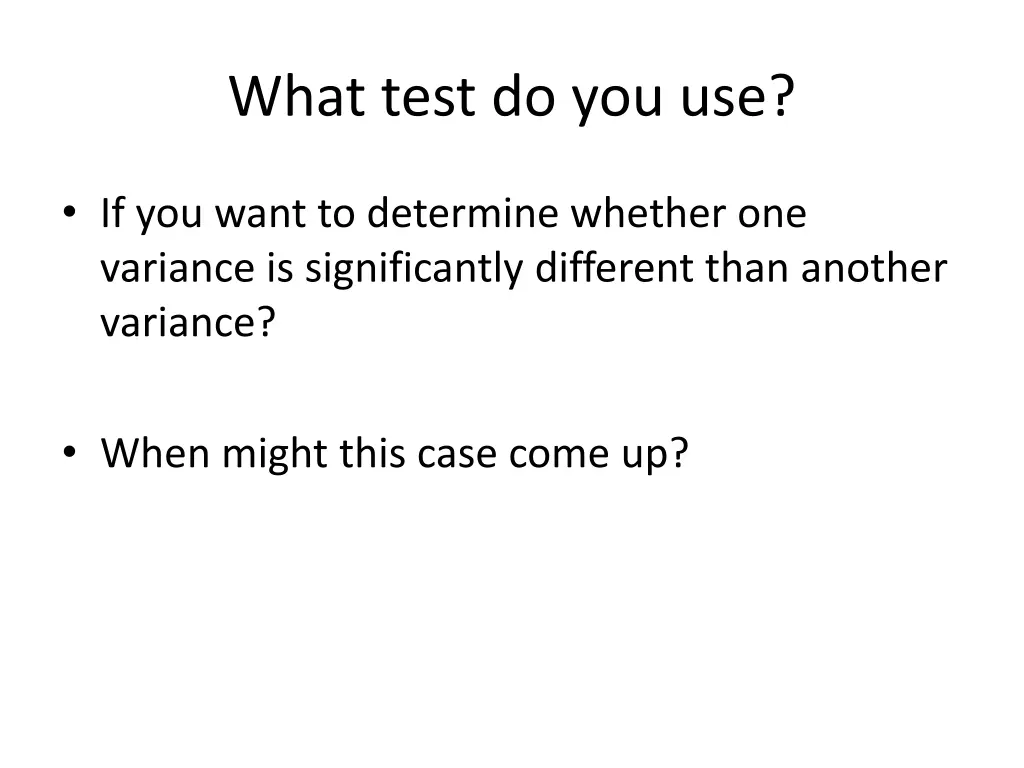 what test do you use 25