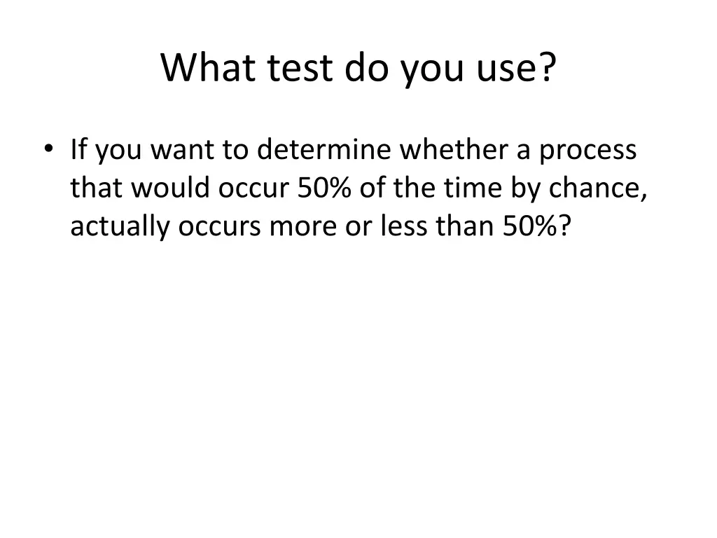 what test do you use 26