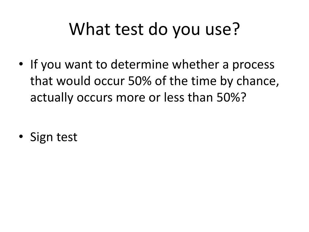 what test do you use 27