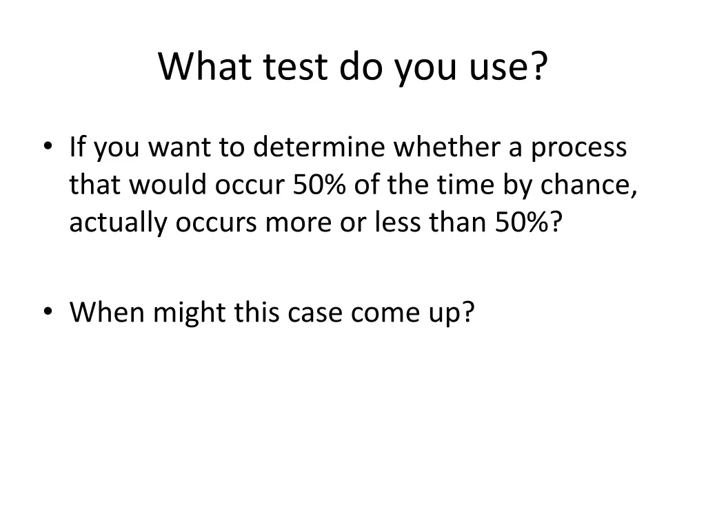 what test do you use 28