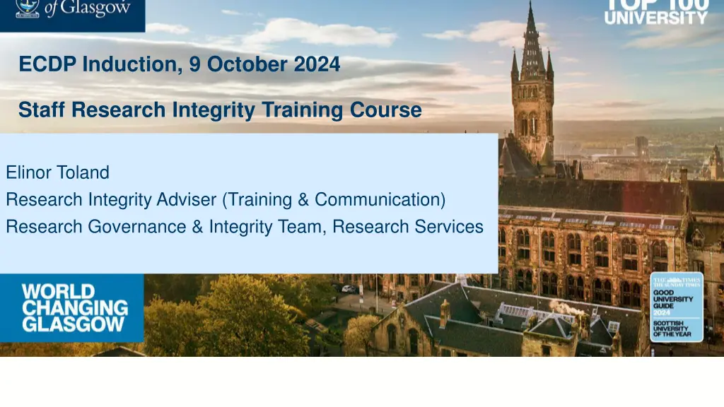 ecdp induction 9 october 2024