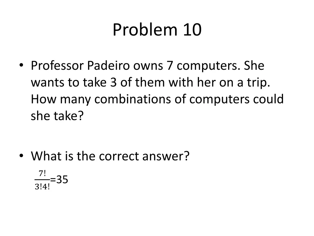 problem 10 1