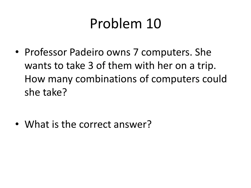 problem 10