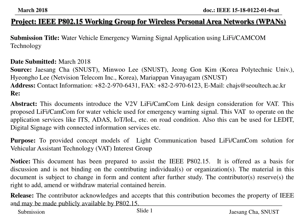 march 2018 project ieee p802 15 working group