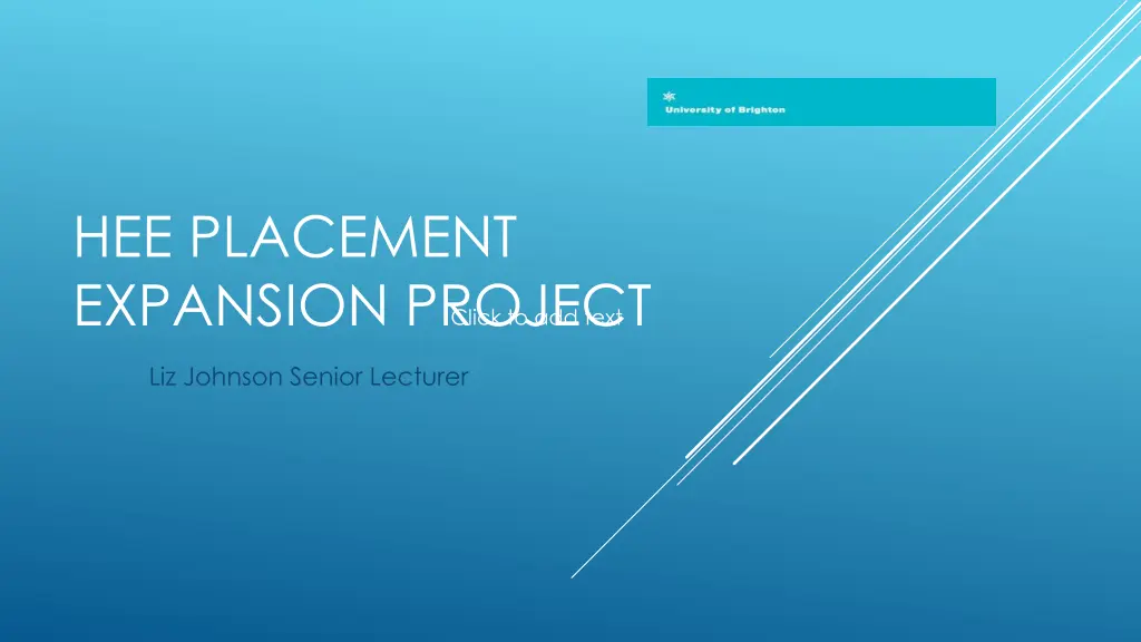 hee placement expansion project