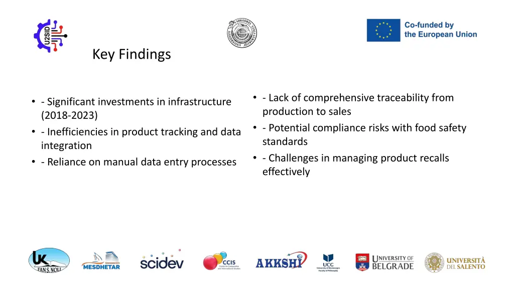 key findings