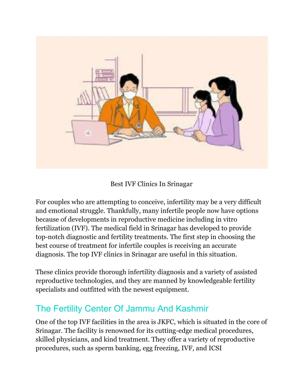 best ivf clinics in srinagar