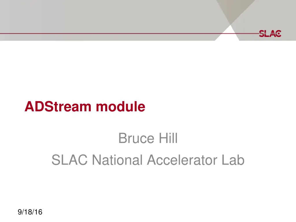 adstream module