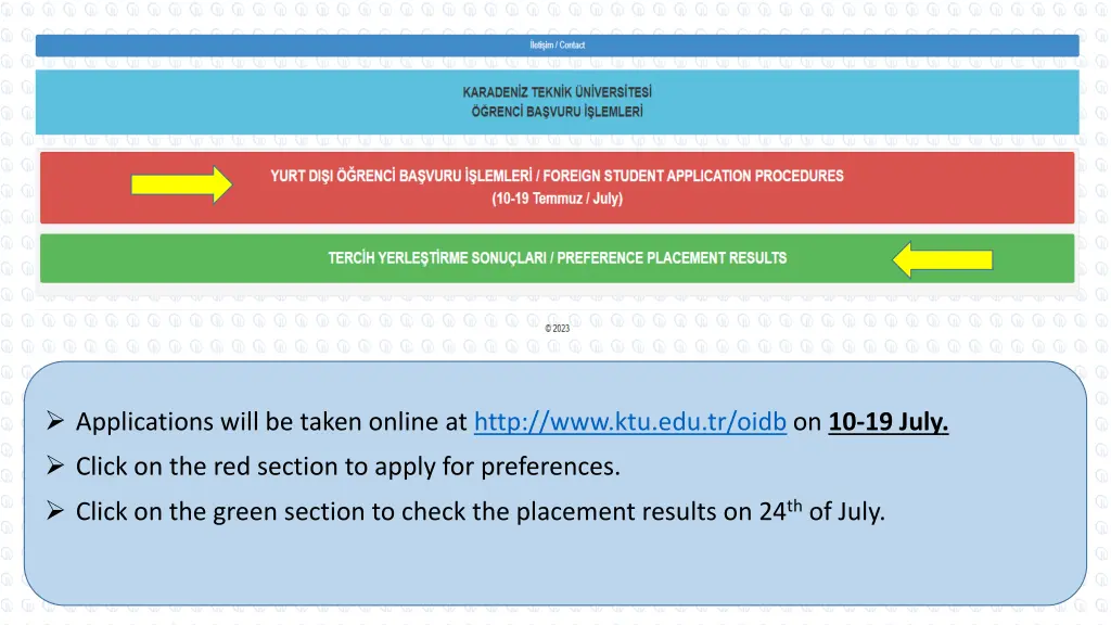 applications will be taken online at http