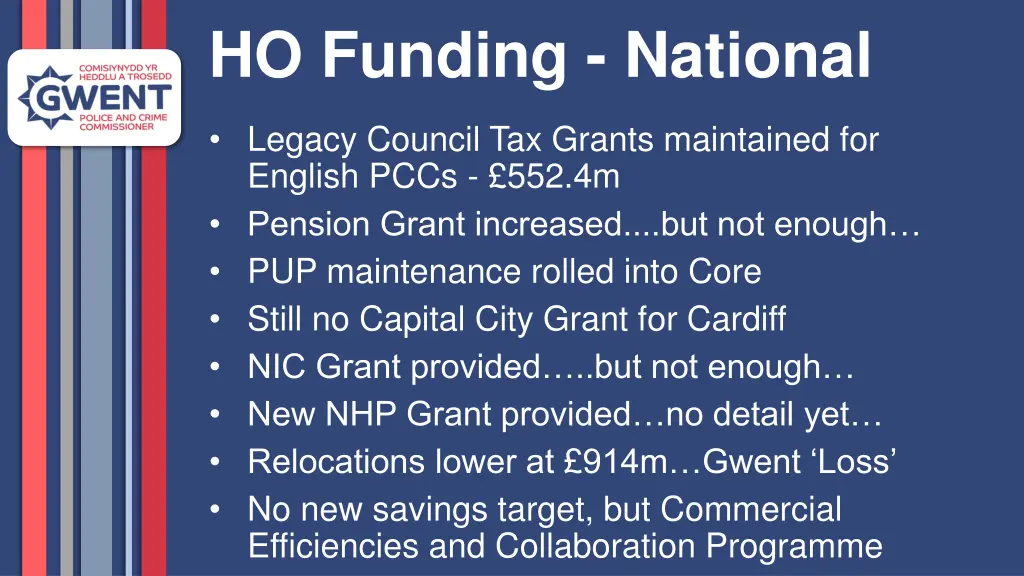 ho funding national