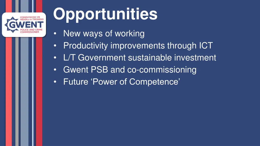 opportunities