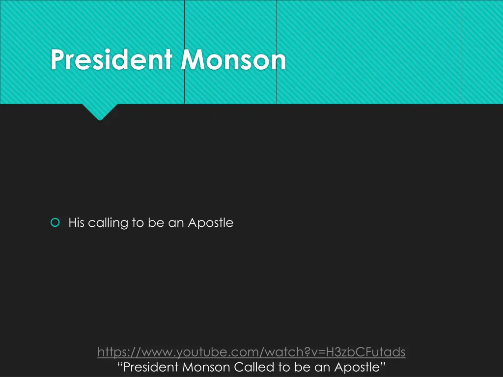 president monson 1