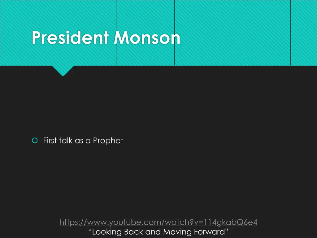 president monson 3