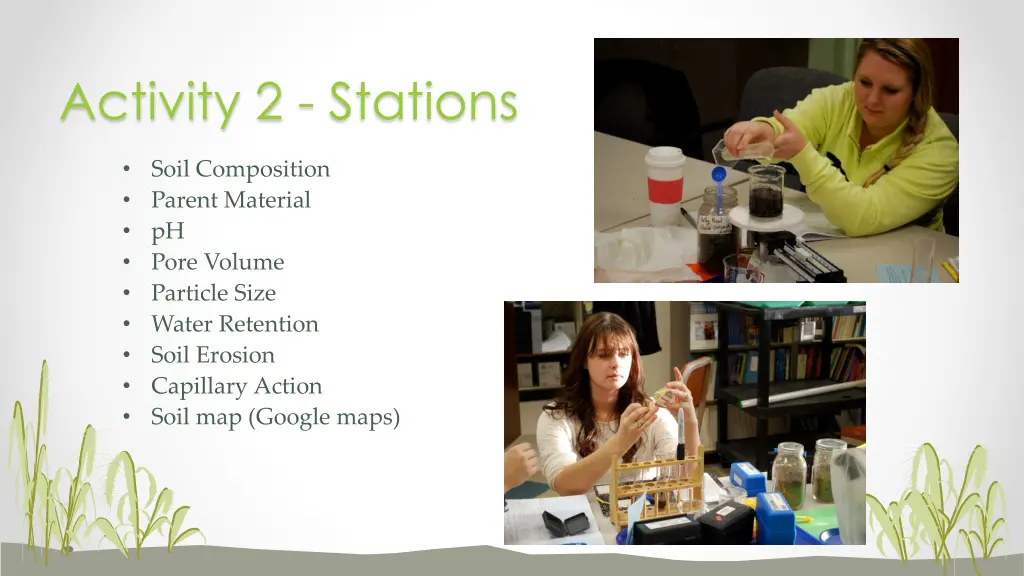 activity 2 stations