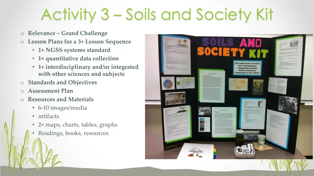 activity 3 soils and society kit