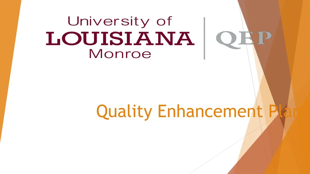 quality enhancement plan