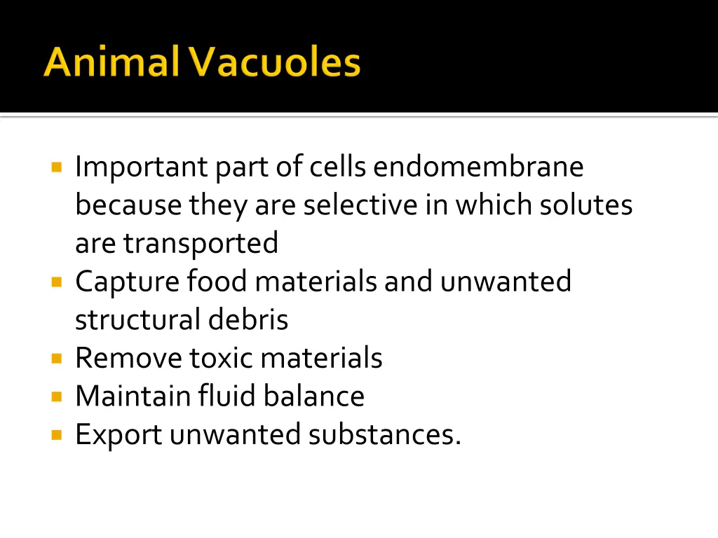 important part of cells endomembrane because they