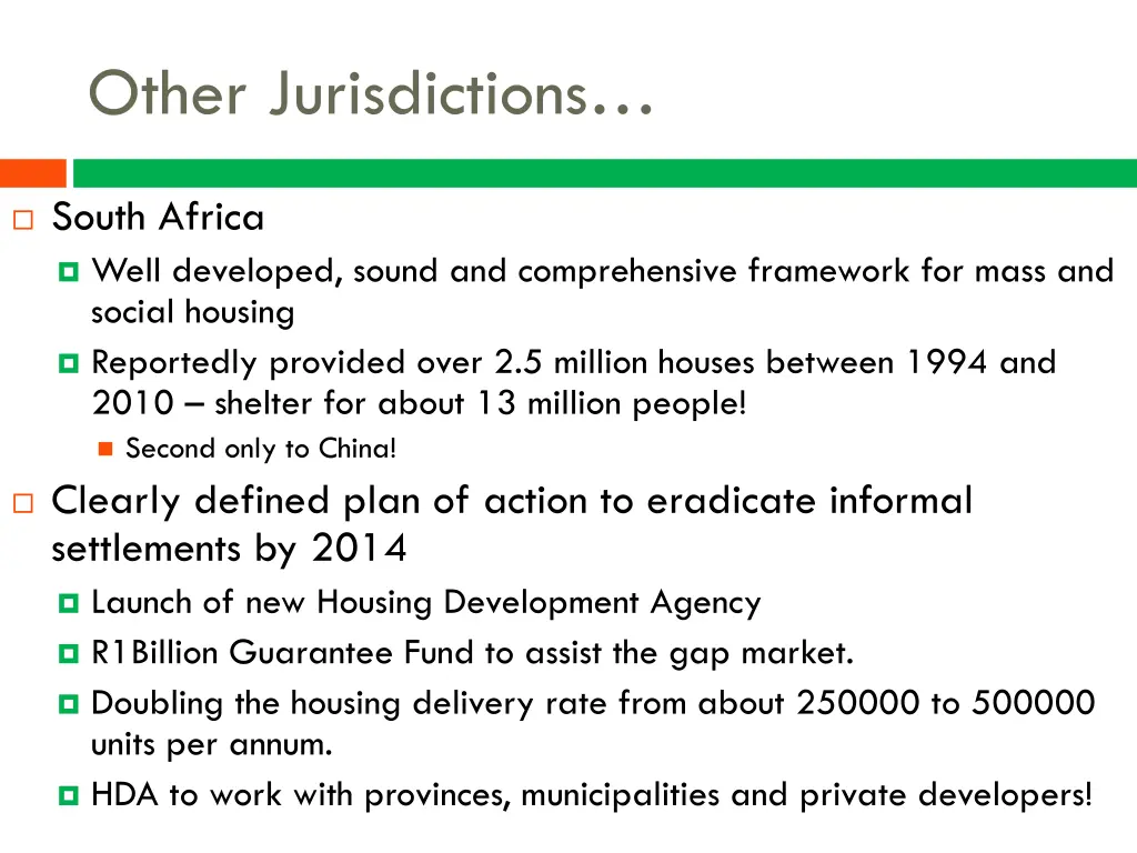 other jurisdictions 1