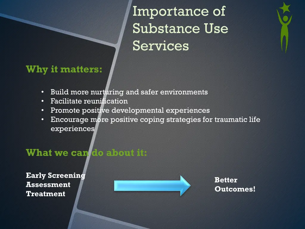 importance of substance use services