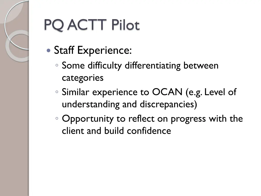 pq actt pilot 1