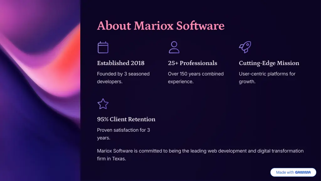 about mariox software