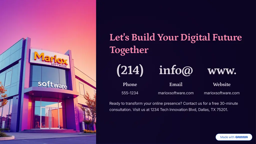 let s build your digital future together