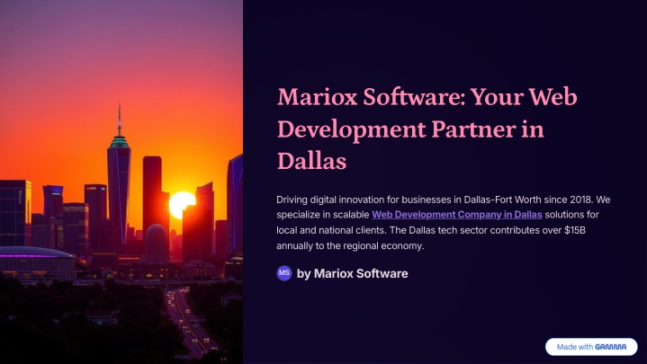 mariox software your web development partner