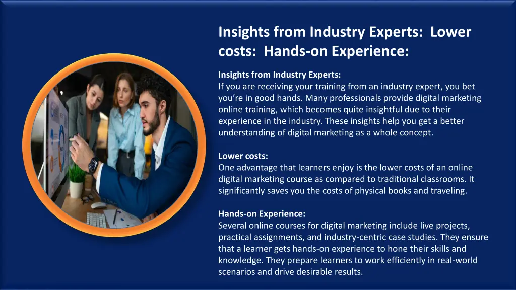 insights from industry experts lower costs hands