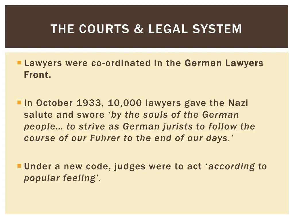 the courts legal system 1