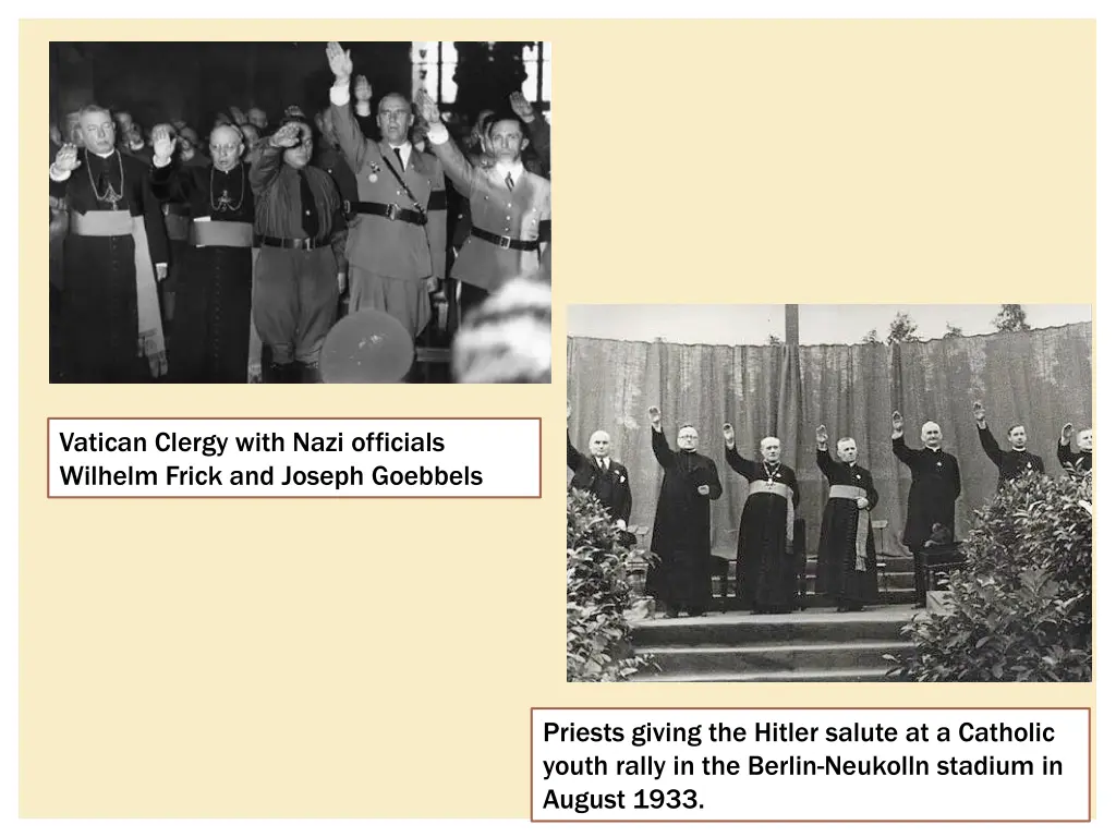 vatican clergy with high nazi officials wilhelm