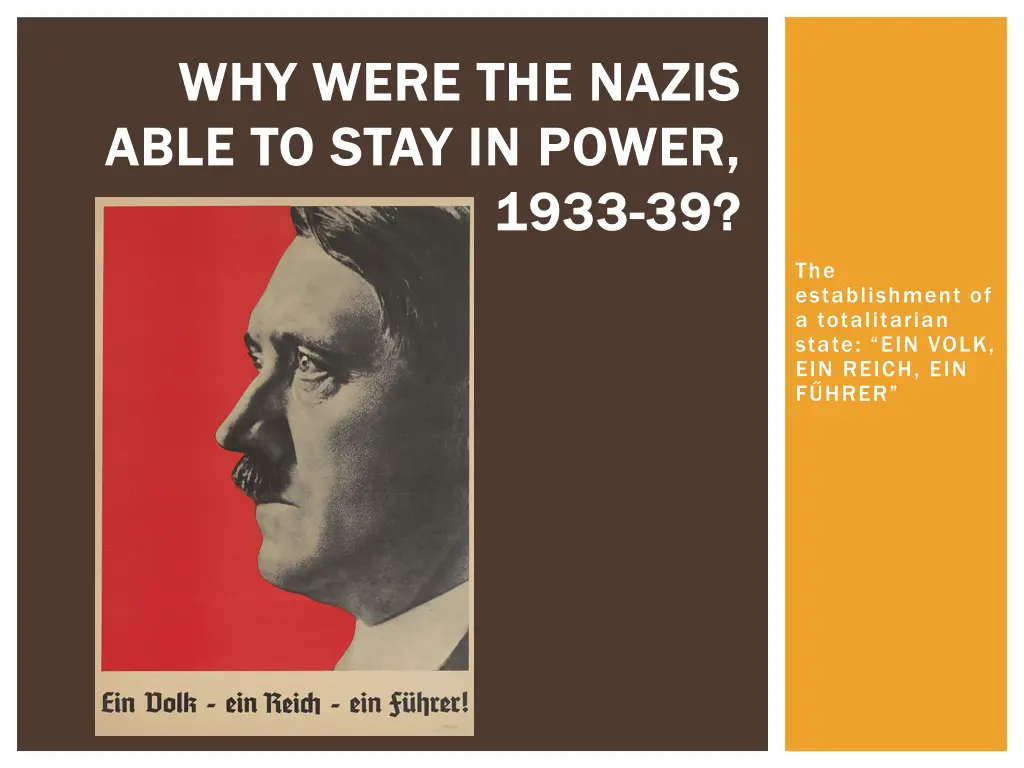 why were the nazis why were the nazis able