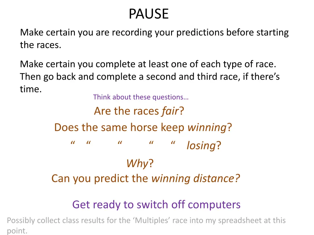 pause 1