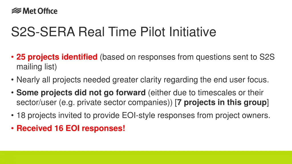 s2s sera real time pilot initiative 1