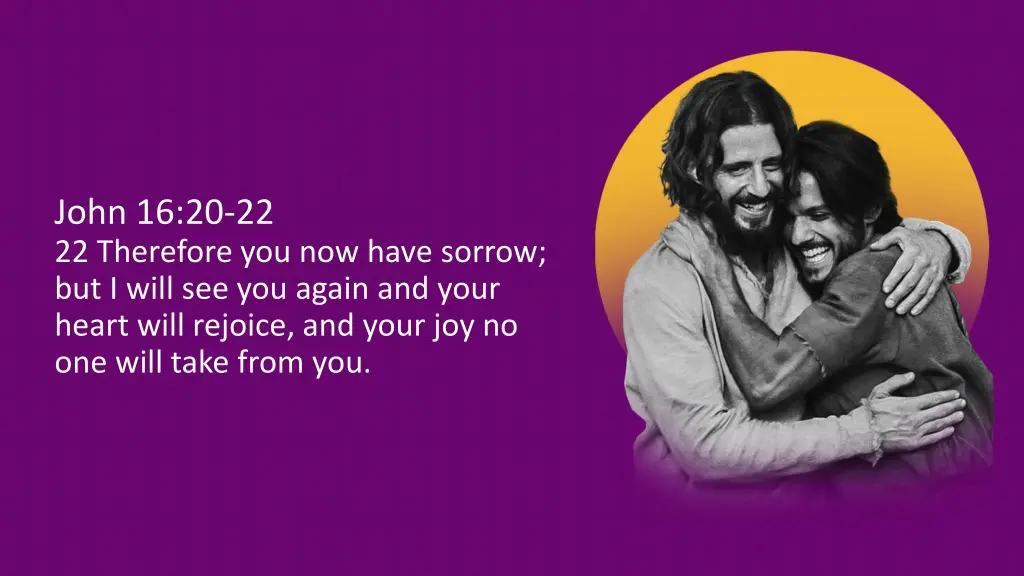 john 16 20 22 22 therefore you now have sorrow