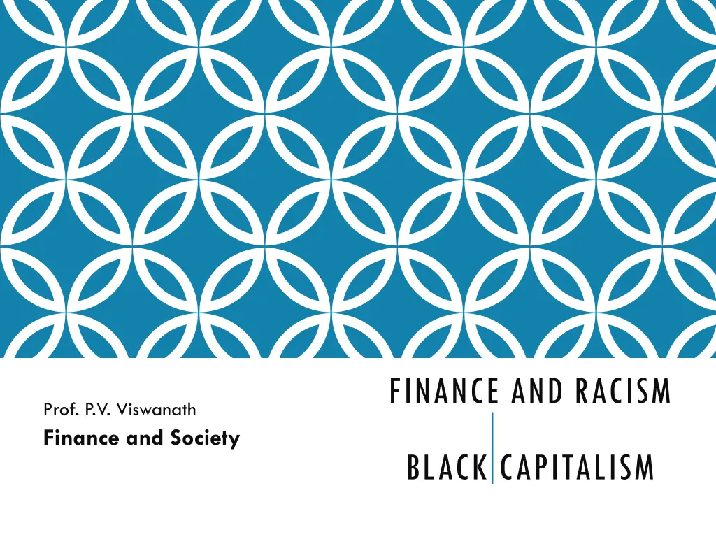 finance and racism