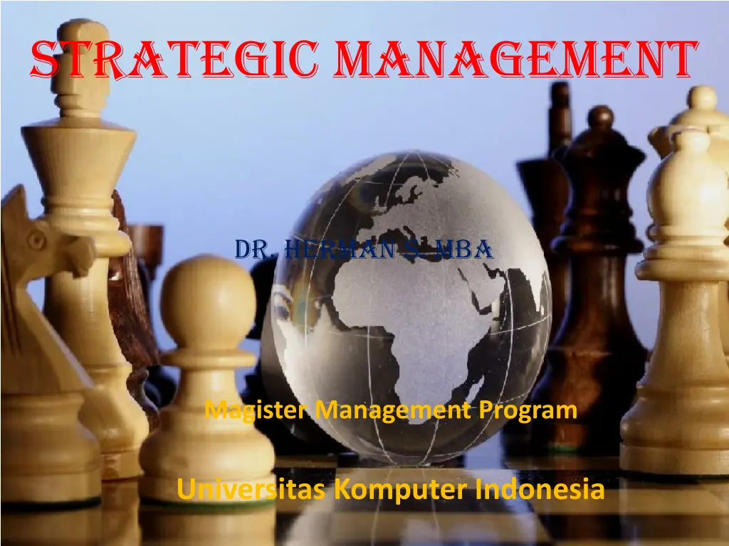 strategic management