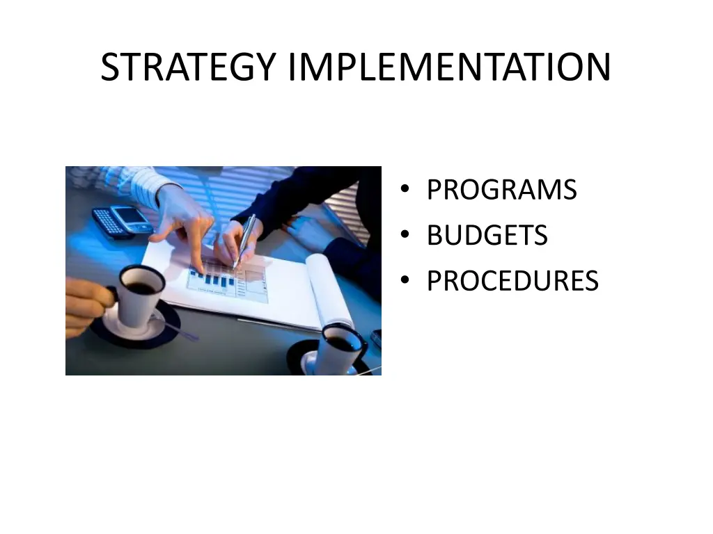 strategy implementation